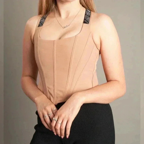 I.AM.GIA SIOBHAN CORSET (TAN) NEW SIZE XS - Picture 3 of 5